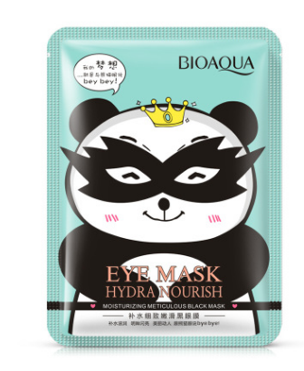 Black mask “BIOAQUA” for the skin around the eyes “Pandochka” (7038)